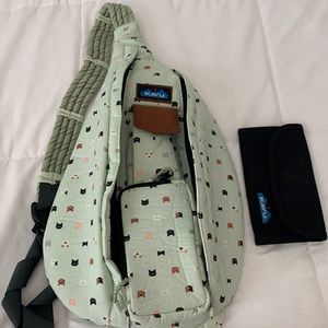 NWOT KAVU backpack & wallet